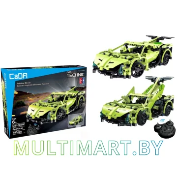Конструктор CaDa C51007W Technic Спортивная машина картинка 2